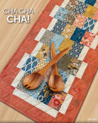 Cha Cha Cha Quilt Pattern by Terry Atkinson - table runner, 2 sizes included - QuiltingJoyPDX