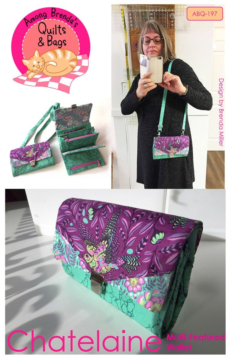 Chatelaine Multi-Function Wallet - QuiltingJoyPDX