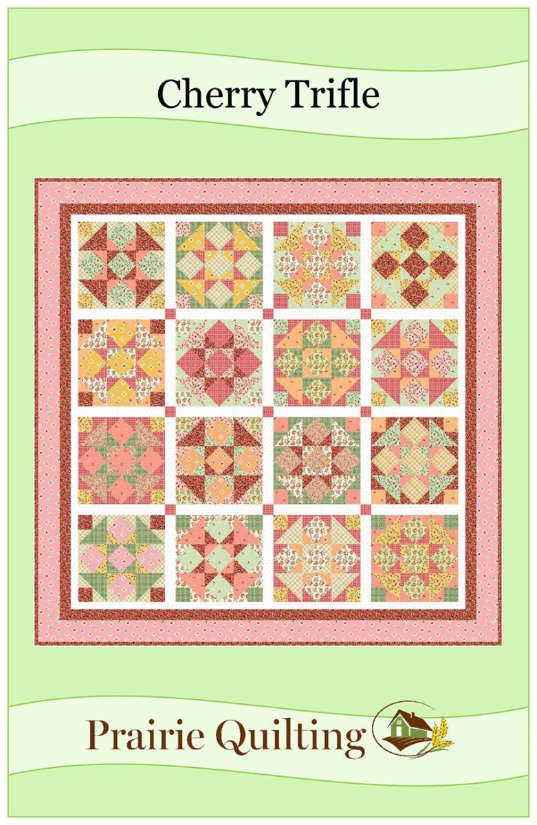 Cherry Trifle Quilt Pattern - QuiltingJoyPDX