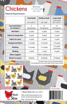 Chickens Quilt Pattern by Cluck Cluck Sew - QuiltingJoyPDX