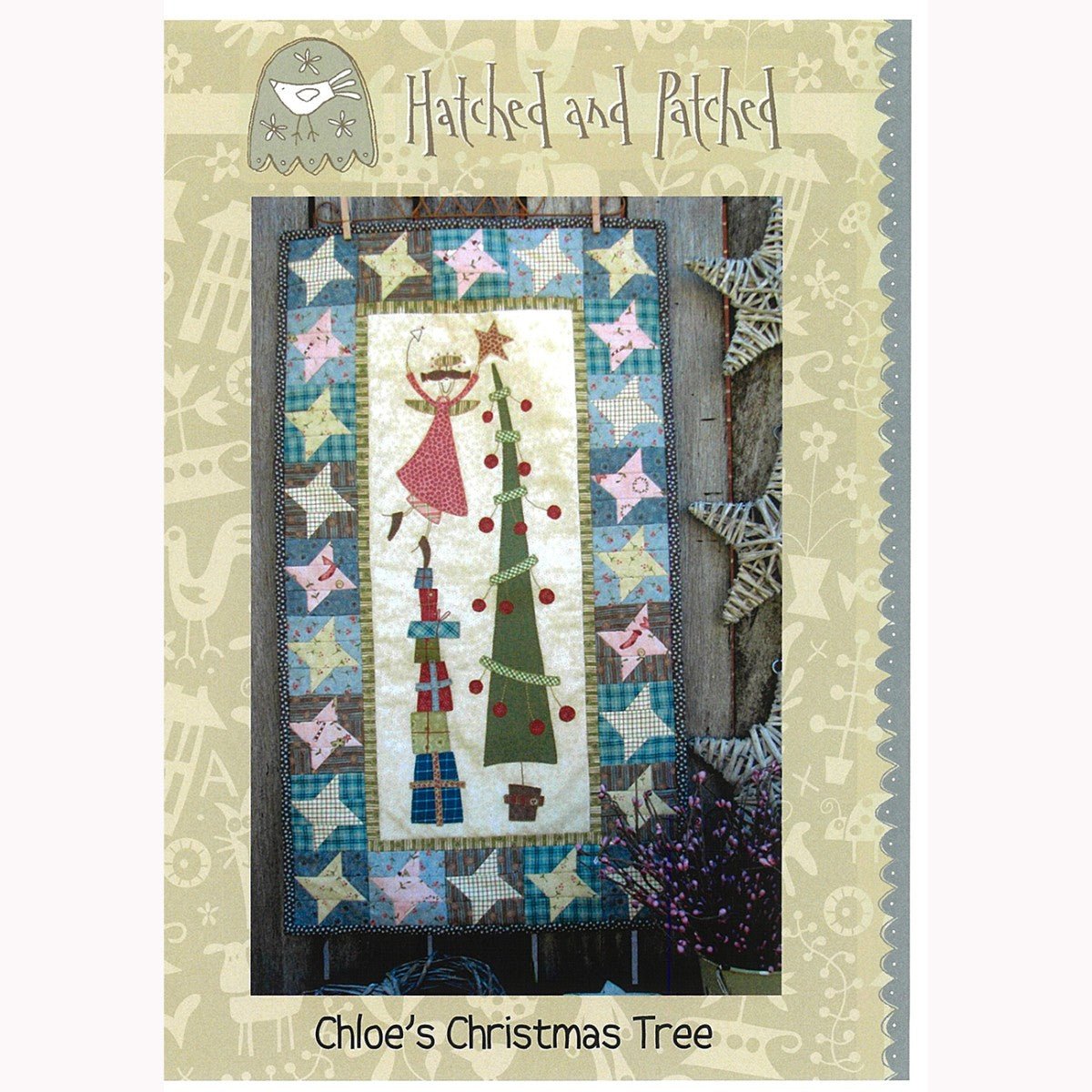 Chloe's Christmas Tree Pattern – Hatched & Patched - QuiltingJoyPDX