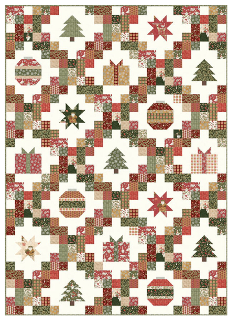 Christmas Cheer Quilt Kit featuring Waddles Fabric Collection by Riley Blake Waddles - expected June 2027 - QuiltingJoyPDX