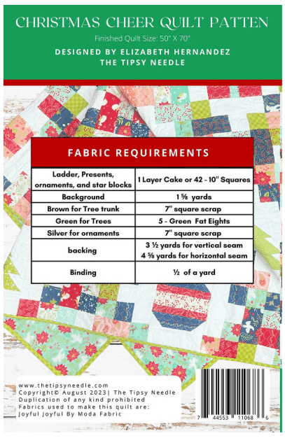 Christmas Cheer Quilt Kit featuring Waddles Fabric Collection by Riley Blake Waddles - expected June 2027 - QuiltingJoyPDX