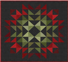 Christmas Quilt Kit: Starburst Flannel Pattern for Cozy Holiday Decor - QuiltingJoyPDX