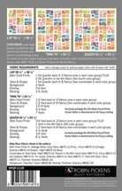 Constance Quilt Pattern by Robin Pickens: Lap, Twin, Queen - QuiltingJoyPDX