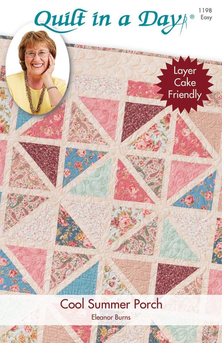 Cool Summer Porch Quilt Pattern – Quilt In A Day - QuiltingJoyPDX