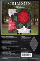 Crimson Christmas Quilt Pattern by Krista Moser of The Quilted Life 52.5" x 56.5" - QuiltingJoyPDX