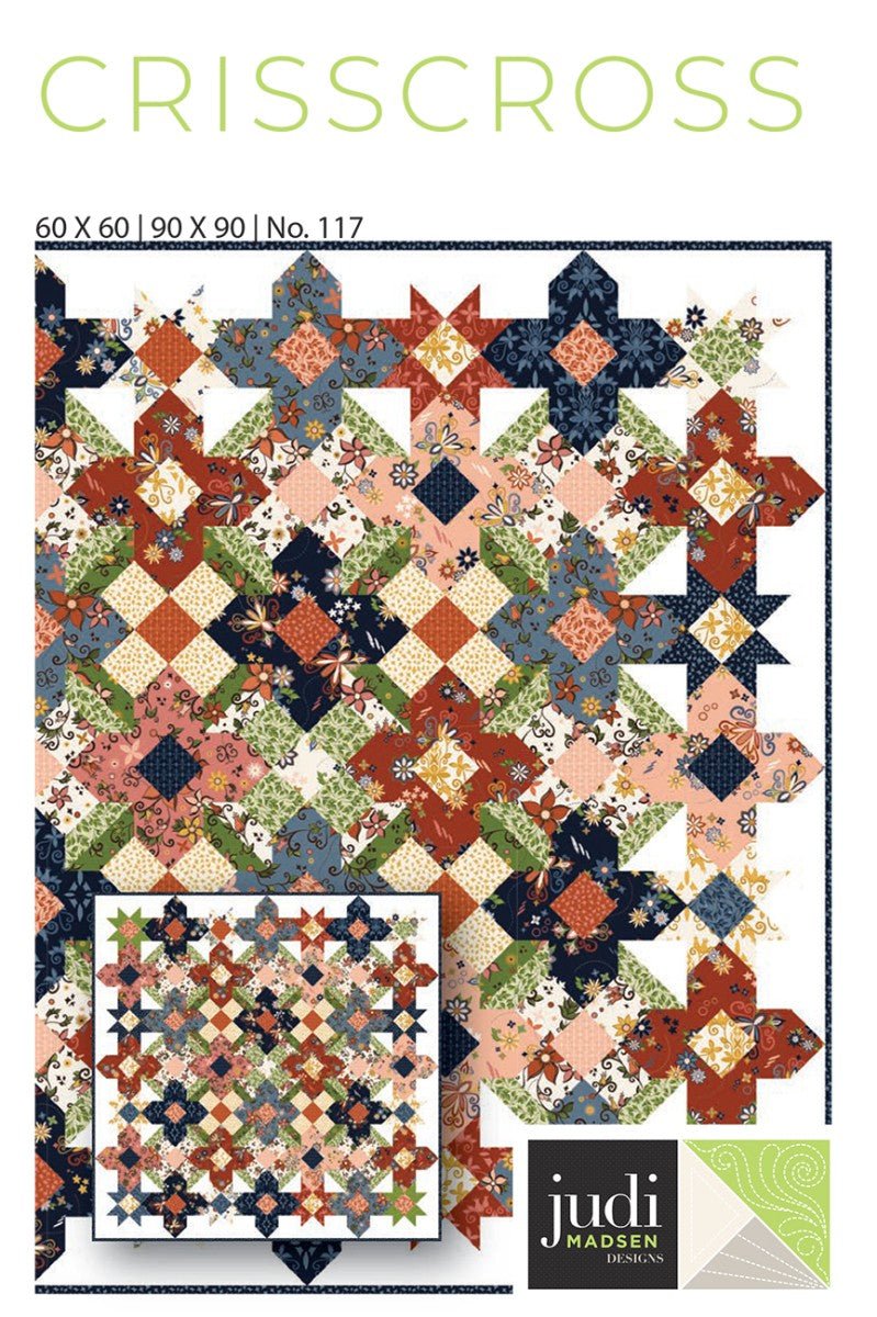 CrissCross Quilt Pattern - QuiltingJoyPDX