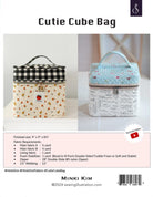 Cutie Cube Bag Pattern by Minki Kim - QuiltingJoyPDX