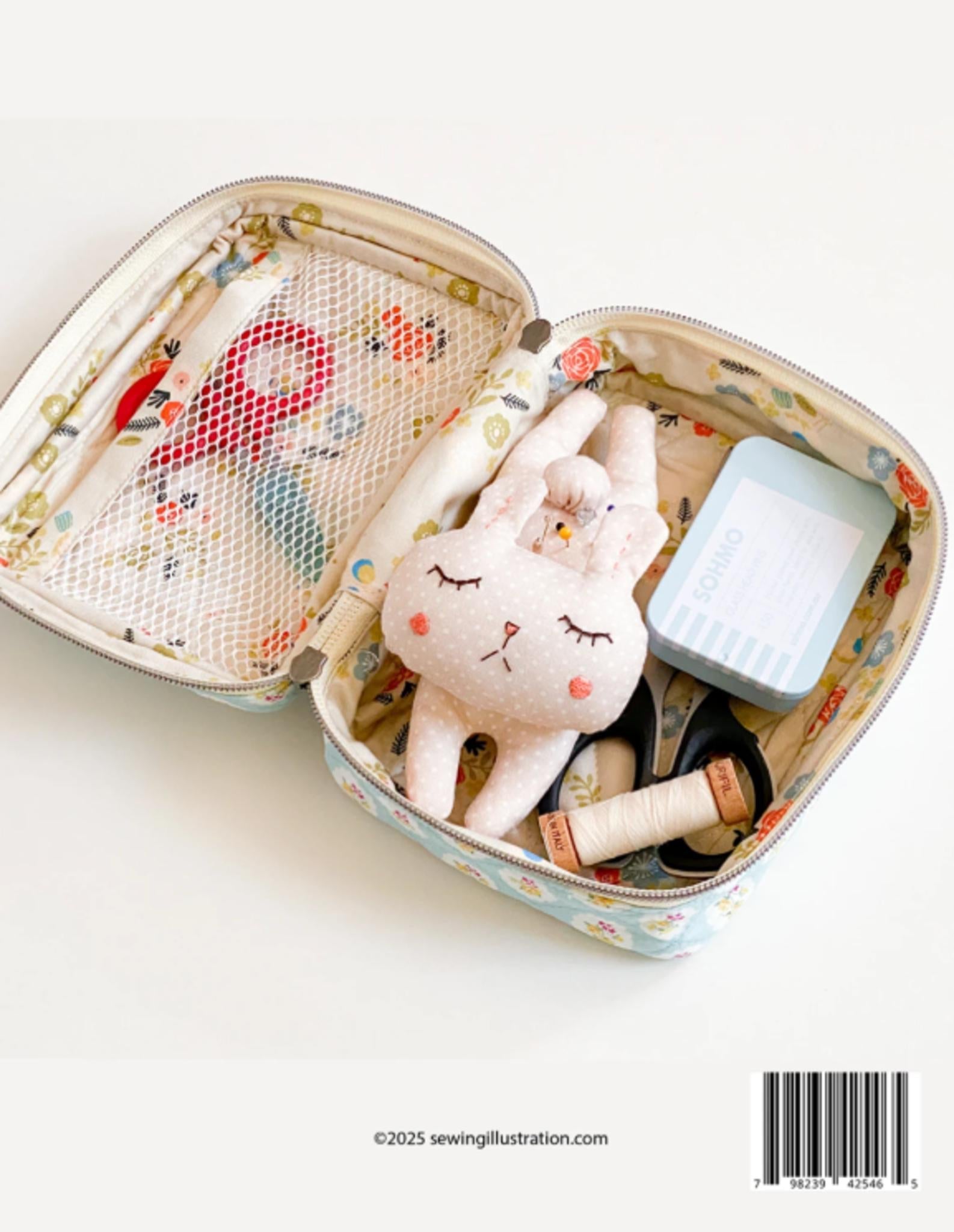 Daily Essential Pouch Pattern by Minki Kim - QuiltingJoyPDX