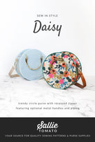 Daisy Bag Pattern by Sallie Tomato - QuiltingJoyPDX