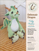 Debonair Dragon Toy Pattern from Rustic Horseshoe - 20" x 20" - QuiltingJoyPDX