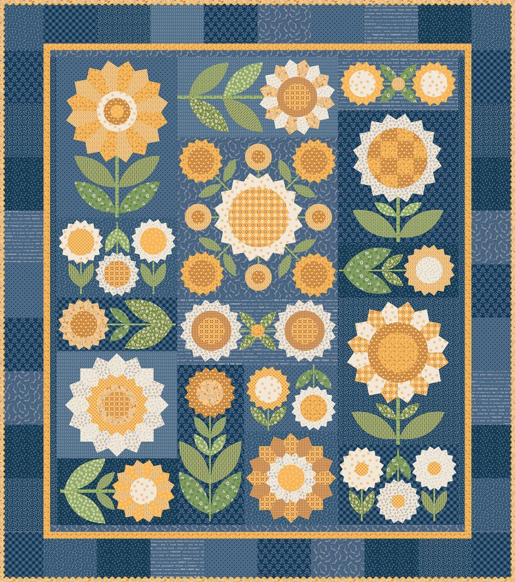 Denim & Daisy Sweet Fresh as a Daisy Sew Along Quilt Kit - November 2026 - QuiltingJoyPDX
