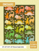 Dinosaurs Quilt Pattern by Elizabeth Hartman - QuiltingJoyPDX