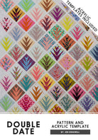 Double Date Quilt Pattern And Template by Jen Kingwell - QuiltingJoyPDX