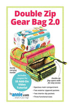 Double Zip Gear Bags 2.0 - QuiltingJoyPDX