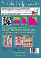 Everyday Curve Junior Acrylic Template Set – Curved Quilting Templates | Everyday Stitches - QuiltingJoyPDX