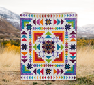 Expressions Batiks Hyperion Quilt Kit – Leslie Ryan Polka Pop Batik Fabric (No Decorative Box) - QuiltingJoyPDX