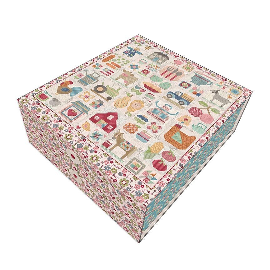 Farm Fresh Sew Along Quilt Kit — Lori Holt Farmer's Daughter Fabric by Riley Blake - QuiltingJoyPDX