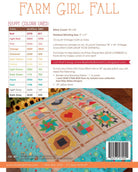 Farm Girl Fall Cross Stitch - QuiltingJoyPDX
