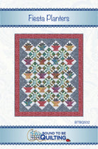 Fiesta Planters quilt pattern by Mimi Hollenbaugh and Pat Syta - 63 x 75 - QuiltingJoyPDX