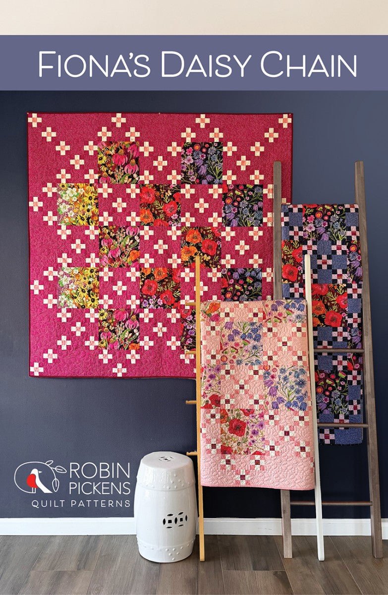 Fiona's Daisy Chain Quilt Pattern - QuiltingJoyPDX
