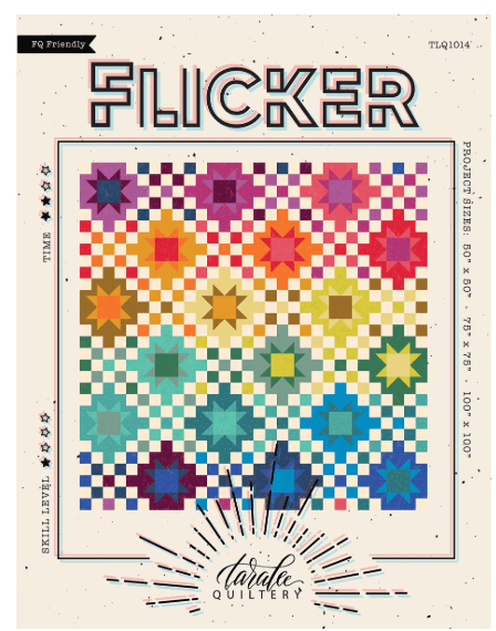 Flicker Quilt Kit – Kipling Gardens by Riley Blake Designs | 75x75 - QuiltingJoyPDX