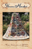 Flower Market Quilt Pattern by Heartspun Quilts – Pam Buda - QuiltingJoyPDX