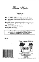 Flower Market Quilt Pattern by Heartspun Quilts – Pam Buda - QuiltingJoyPDX