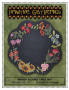 Garden Blooms Table Mat Pattern - QuiltingJoyPDX
