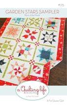 Garden Stars Sampler Quilt Pattern - QuiltingJoyPDX