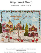 Gingerbread Street Collage Quilt Pattern by Laura Heine (24" x 30") - QuiltingJoyPDX