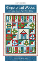 Gingerbread Woods in Holiday Charm Quilt Pattern - QuiltingJoyPDX
