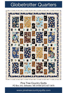 Globetrotter Quarters - QuiltingJoyPDX