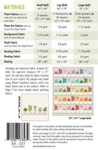 Greenhouse Quilt Pattern by Elizabeth Hartman - Three quilt sizes included, Precut Friendly. - QuiltingJoyPDX