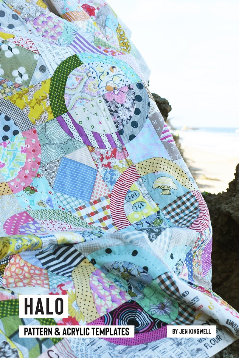 Halo Pattern and Acrylic Template - QuiltingJoyPDX