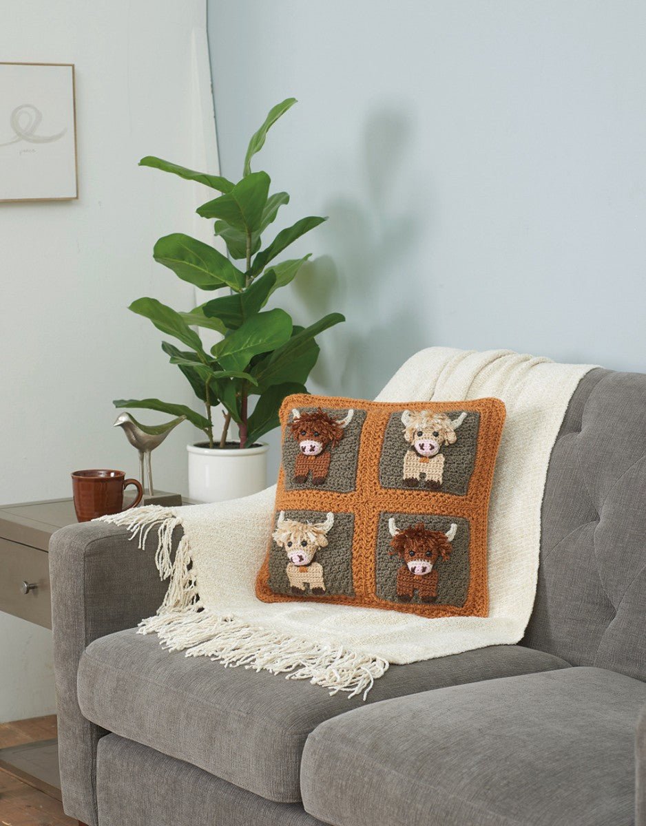 Highland Cows Crochet - QuiltingJoyPDX