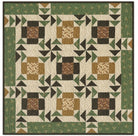 Hilltop Helpers Quilt Kit from the Life on the Ridge Fabric Collection designed by Julie Letvin - finished size 22.5 x 22.5
