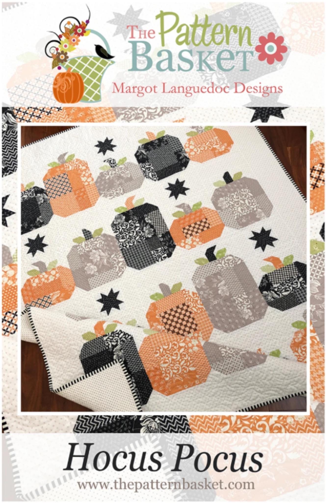 Hocus Pocus Quilt Pattern by Margot Languedoc Designs - 52" x 65.5" - QuiltingJoyPDX