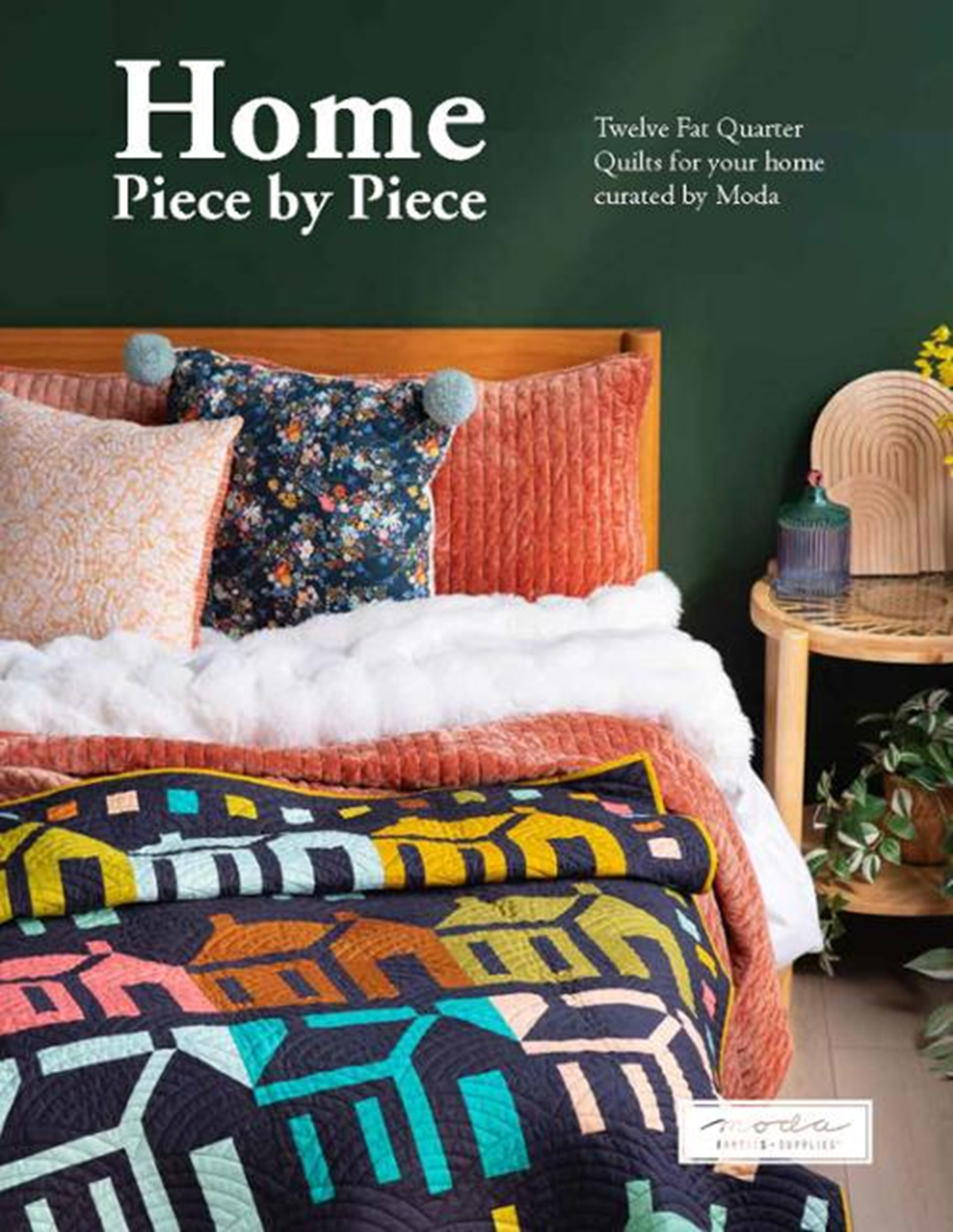Home Piece By Piece Quilt Pattern Book by Moda Designers - QuiltingJoyPDX