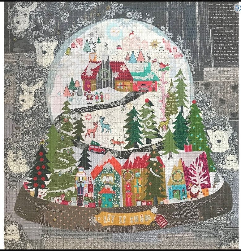 Let it Snow Quilt Pattern by Laura Heine (36" x 37")