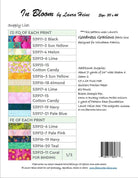 In Bloom Collage Pattern by Laura Heine (30" x 44")