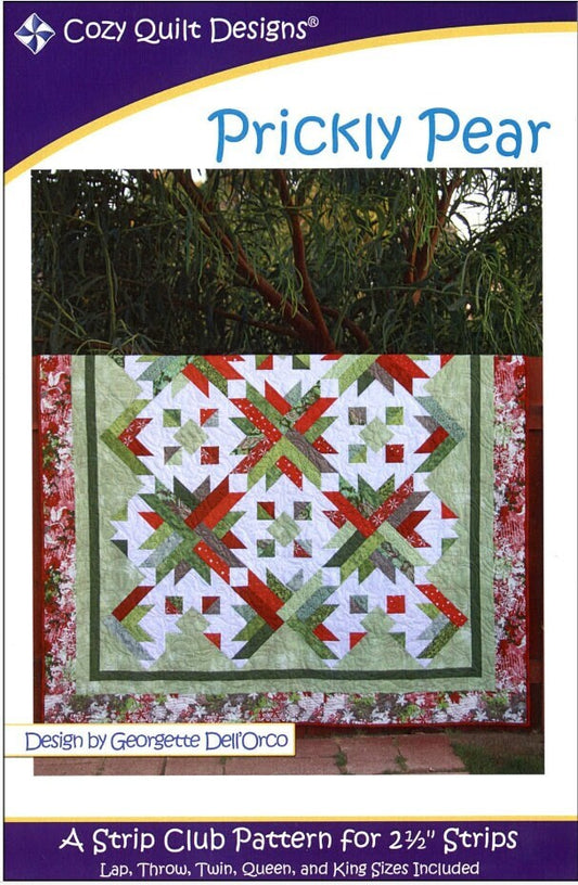 Prickly Pear Pattern by Cozy Quilt Designs