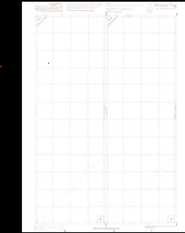 Quiltsmart Bag Interfacing Only: Mondo, Midi, Bitty Sizes; No Instructions Included
