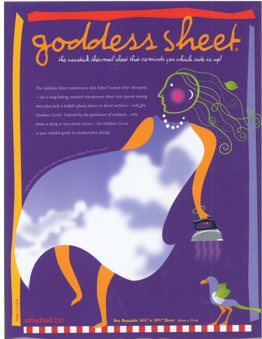 Goddess Sheet 10-3/4" x 16-1/2" :  Nonstick thermal sheet made in USA by attached inc