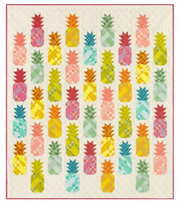 Pineapple Farm Quilt Kit by Elizabeth Hartman: Includes Pattern+Fabric to complete top. Size 60"x70"