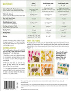 Rainbow Rainforest Quilt Pattern by Elizabeth Hartman (Pillow Pattern Included)