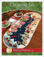 Christmas Eve Table Runner Pattern - Wall Hanging, Pillow and Table Runner instructions included. Approx finished size 20" x 52"