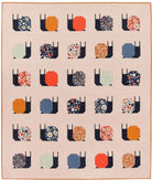 Garden Snail Quilt Pattern: Pen + Paper Design (57-7/8 x 67-1/2)