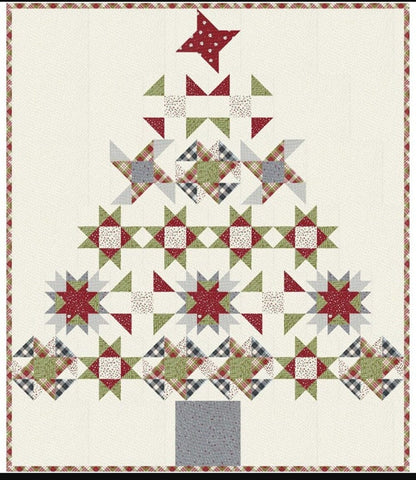 Christmas at Home Pattern by LavenderLime - 36-1/2" x 42-1/2"